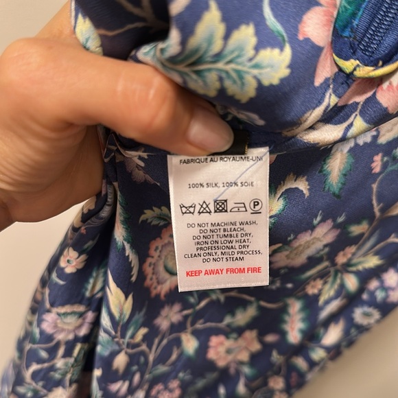 The Vampires Wife floral liberty Tiered A-Line Maxi Dress - Picture 4 of 9